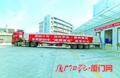 今年首批廈門對口扶貧臨夏州“高原夏菜”昨日入廈 即日起實現(xiàn)季節(jié)性常態(tài)化供應(yīng)